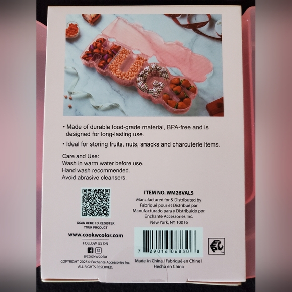 HUGS Storage Container/Snack Box New - Picture 4 of 5